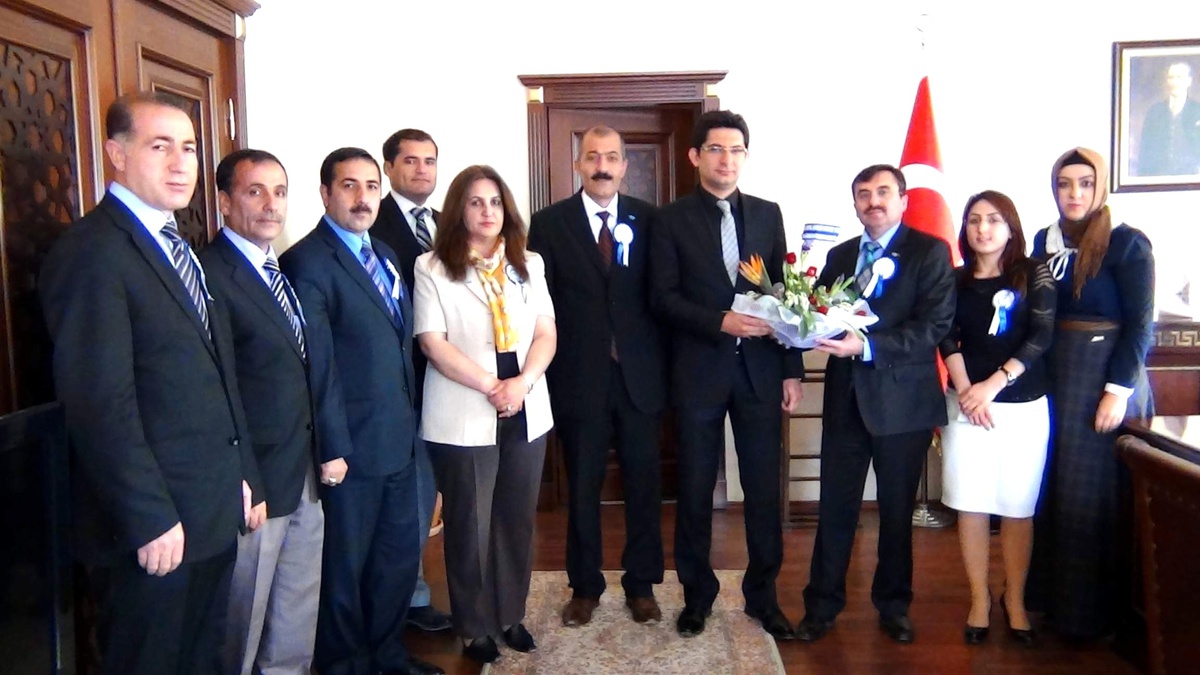 SGK Çalışanlarından Kaymakam Baran'a Ziyaret