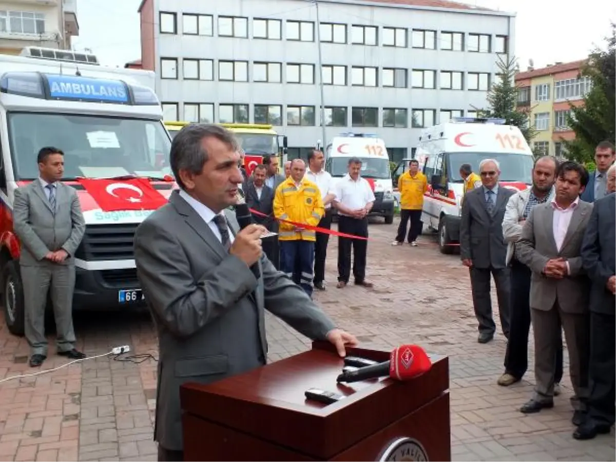 Yozgat\'a 4 Yeni Ambulans