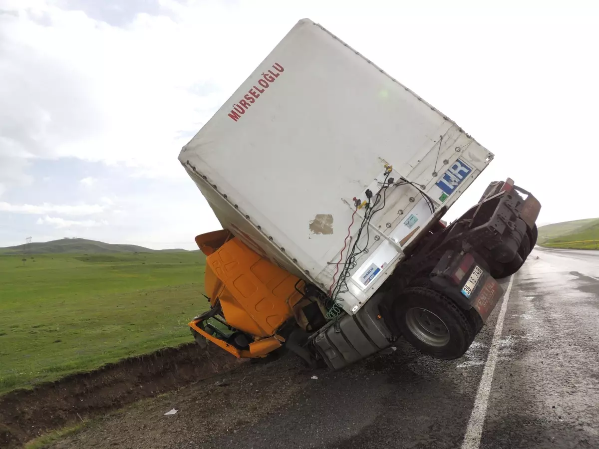 Ağrı\'da Trafik Kazası; 1 Yaralı