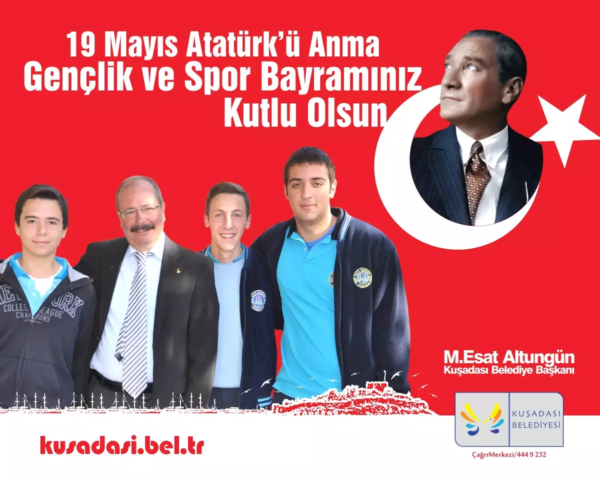 Başkan Altungün\'den 19 Mayıs Mesajı