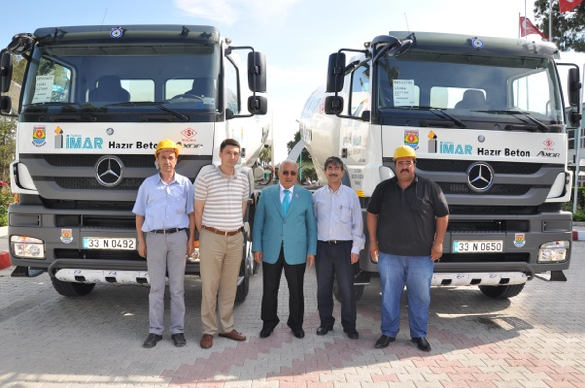 Belediye İmar Limited Şirketi, Araç Filosuna 2 Adet Mikser Daha Kattı
