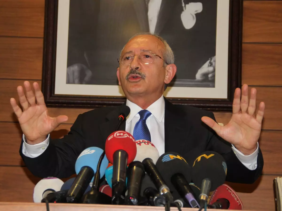 CHP Lideri Kılıçdaroğlu: "Başbakana Cevabı Bugün Vereceğim"