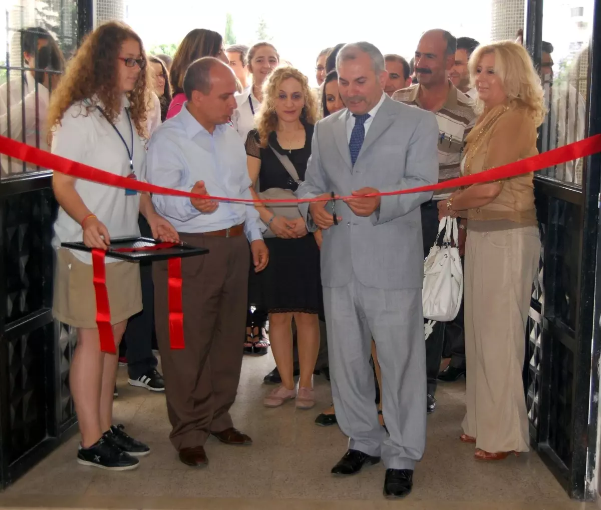 Mersin Anadolu Lisesi\'nde Bilim Fuarı Açıldı