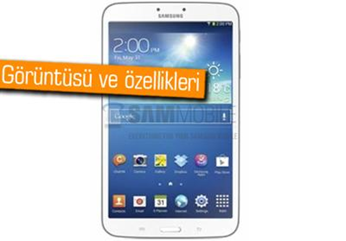 Samsung Galaxy Tab 3 8.0 Sızdı