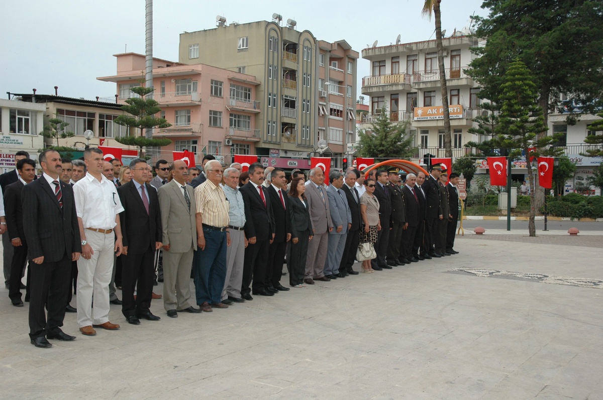 Atatürk\'ü Anma Gençlik ve Spor Bayramı Demre\'de Kutlandı