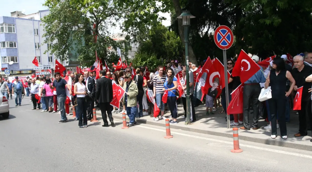 Çorlu\'da \'Bağımsızlık Yürüyüşü\' Yapıldı