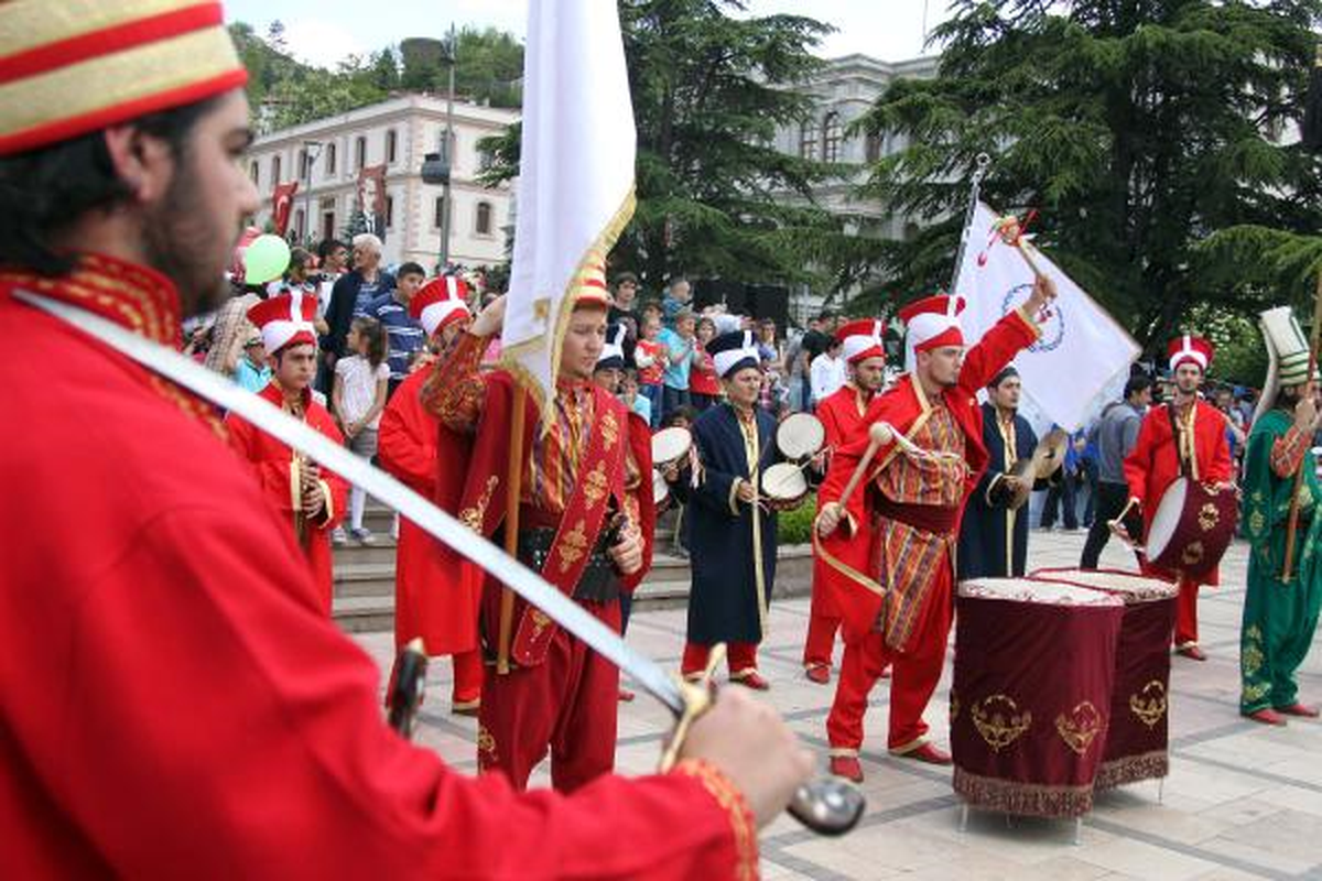 Kastamonu\'da Mehteranlı 19 Mayıs Kutlaması