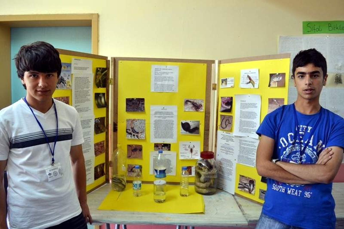 Bilgi Anadolu Lisesi\'nde Tübitak Bilim Fuarı