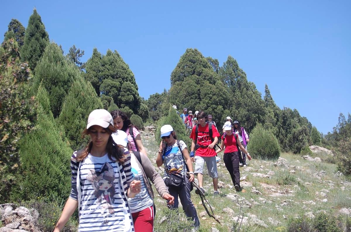 Bozüyük Kız Teknik ve Meslek Lisesi\'nden Doğa Yürüyüşü