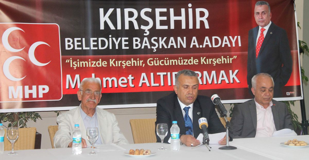 Milliyetçi Hareket Partisi Aday Adayı Mehmet Altıparmak Medya ile Tanışma Toplantısı Düzenledi