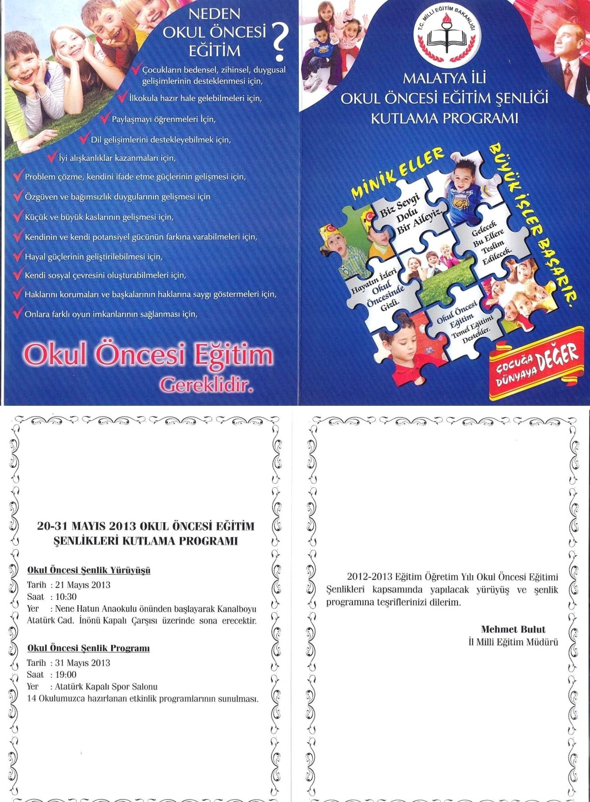 Okul Öncesi Eğitim Şenliği 21 Mayıs\'ta Başlıyor