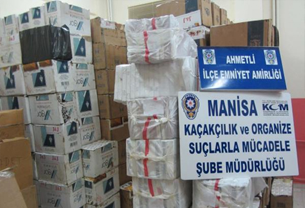 Tankerden Yakıt Yerine 78 Bin 690 Paket Sigara Çıktı