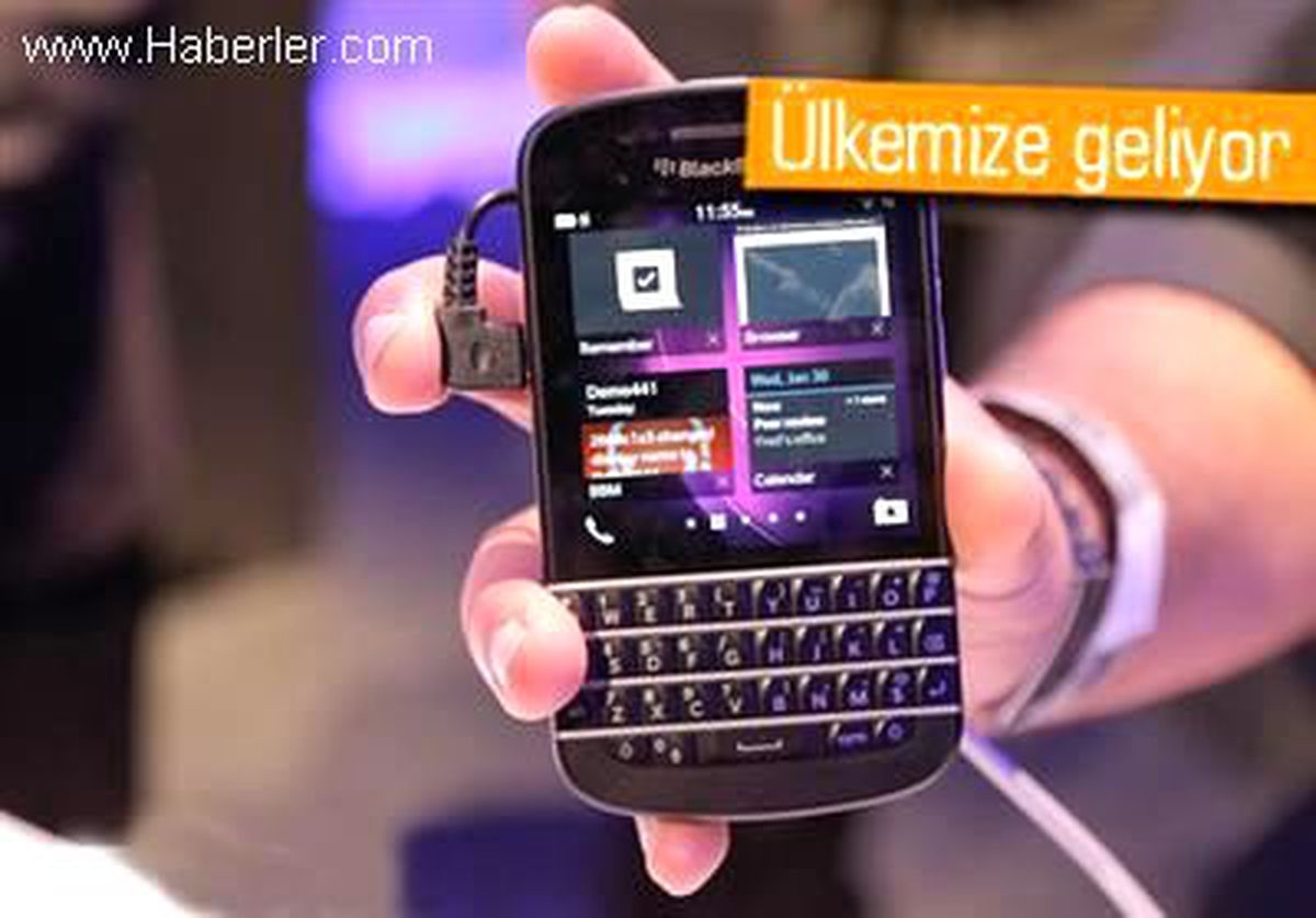Blackberry Q10 Turkcell\'de Satışa Çıkıyor