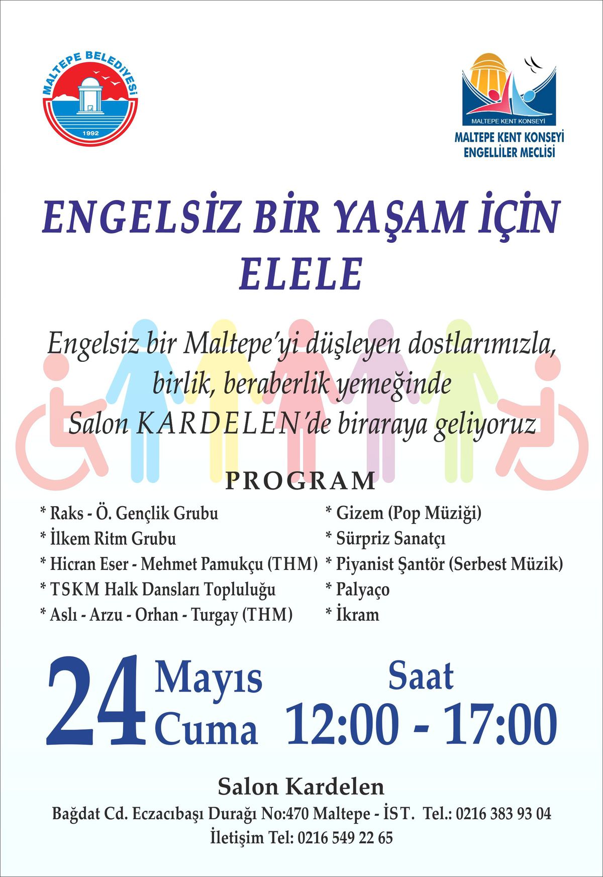 Engelsiz Bir Maltepe İçin Birlik ve Beraberlik Yemeği