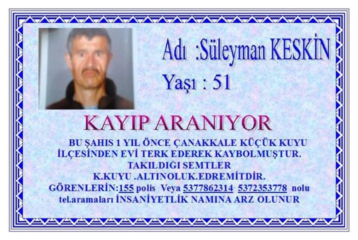 Kayıp Ağabeyini Arıyor