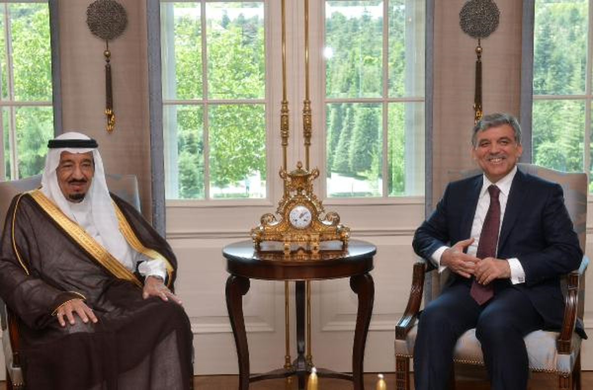 Suudi Arabistan Prensi El-Saud Çankaya Köşkü'nde
