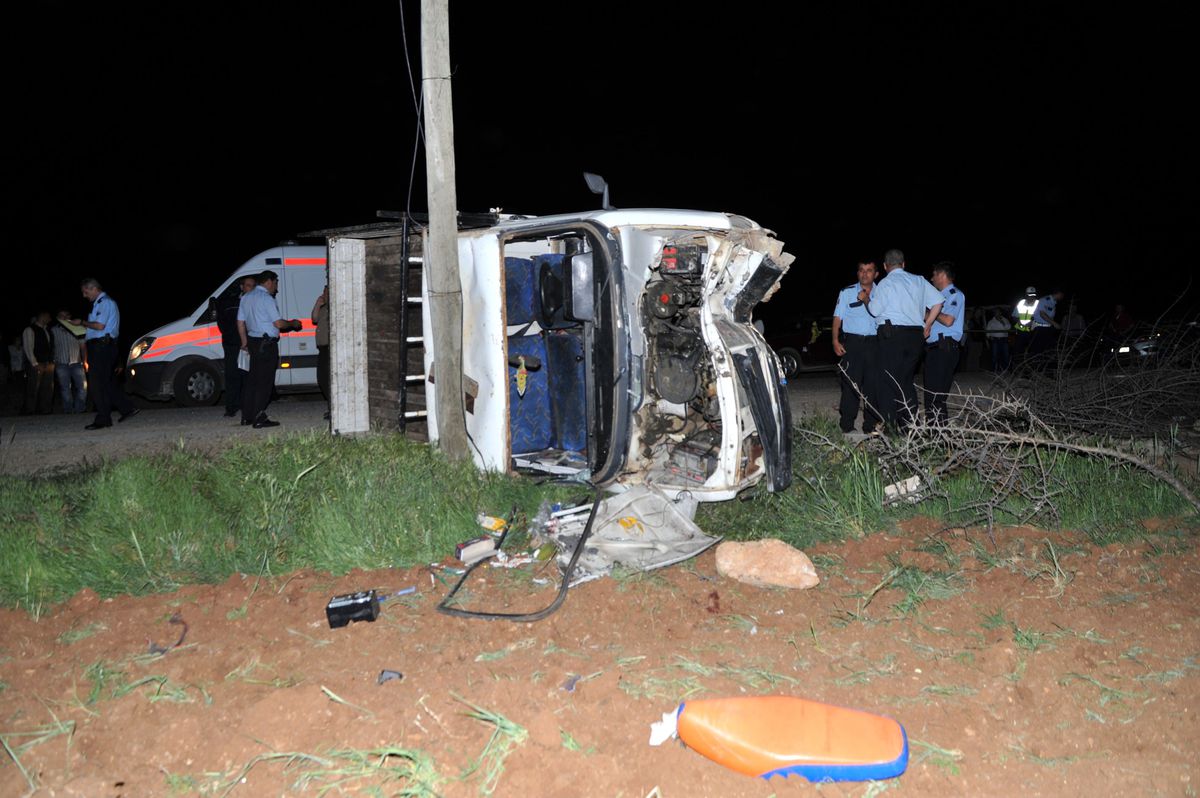Uşak\'ta Trafik Kazası Bir Ölü