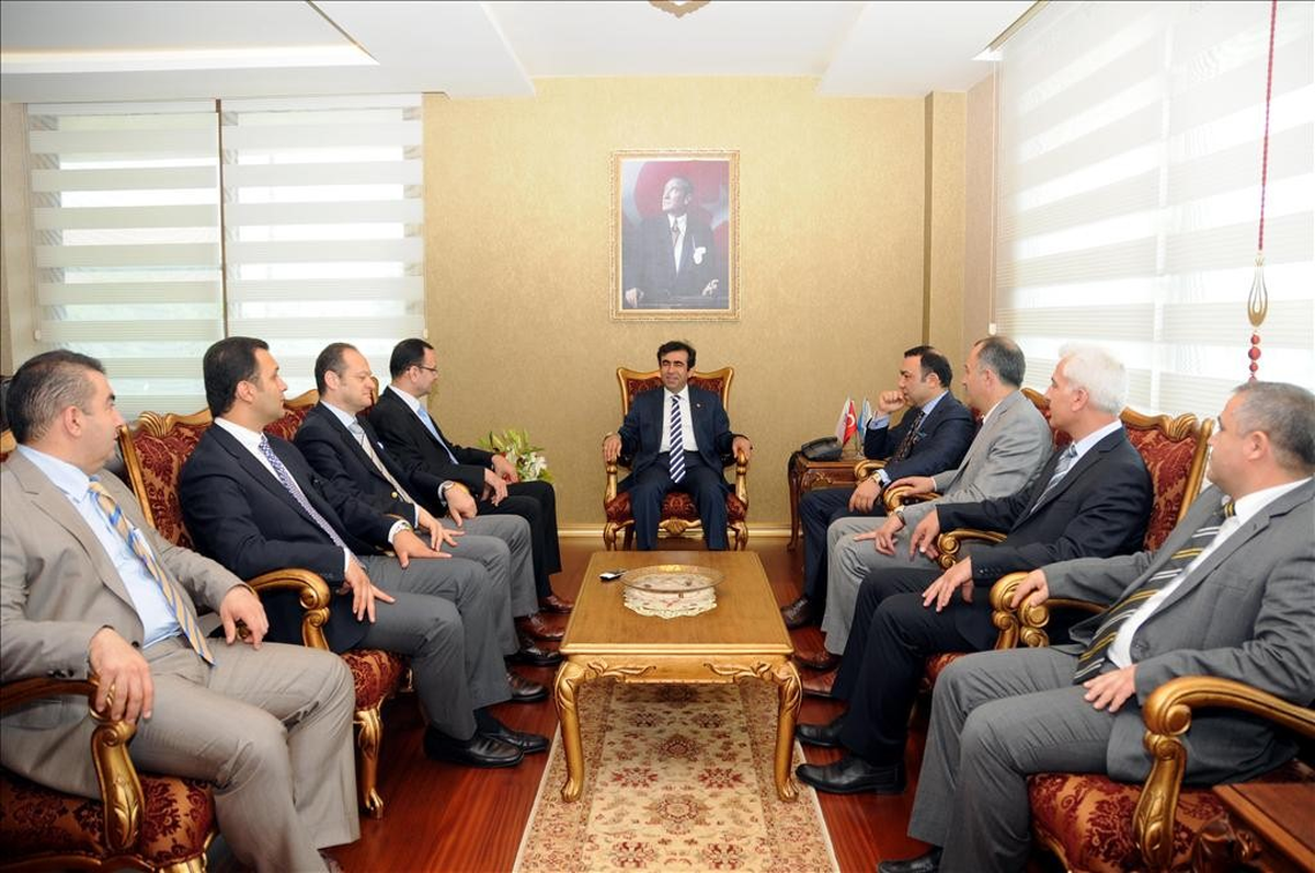 Vali Güzeloğlu, Mtso Yönetimini Makamında Kabul Etti