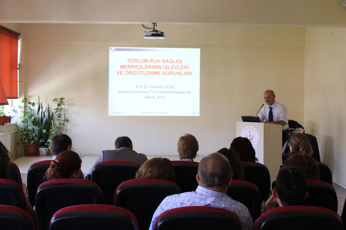 Bilecik Devlet Hastanesi'nde 'Toplum ve Ruh Sağlığı' Konferansı