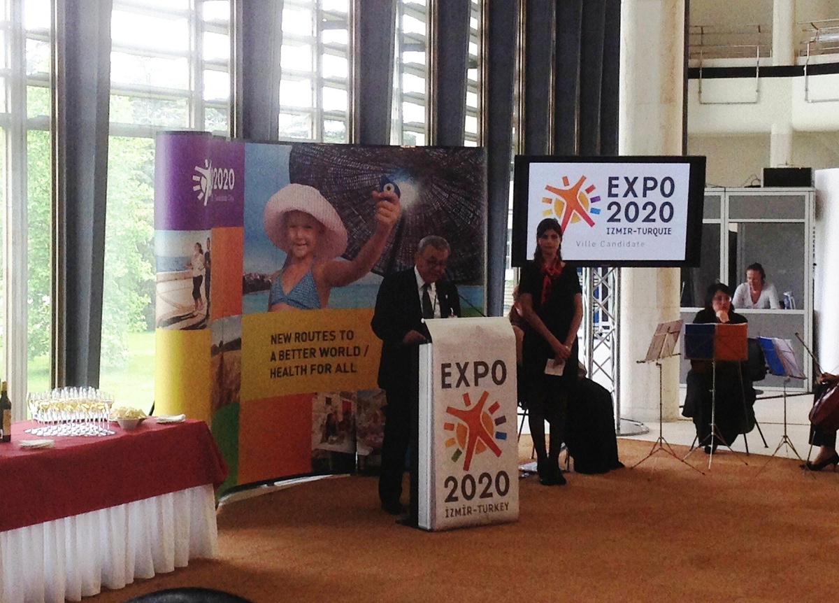 Cenevre\'de Sağlık Bakanlarına Expo Bilgilendirmesi Yapıldı