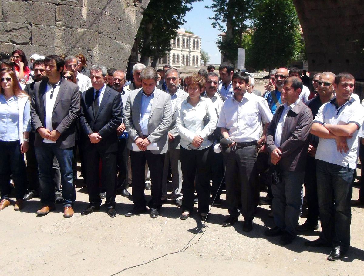 Diyarbakır'da Nevin Soylukaya Protestosu