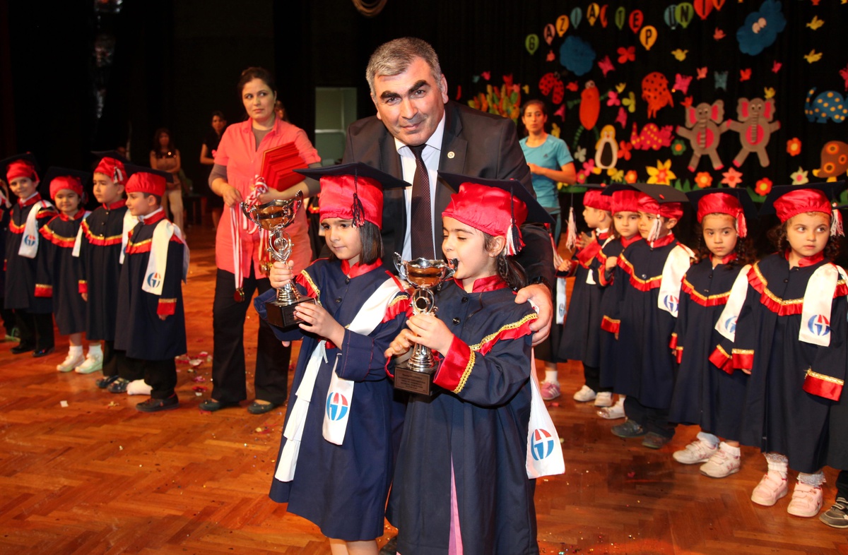 Gaün Kreş ve Anaokulunda Mezuniyet Heyecanı
