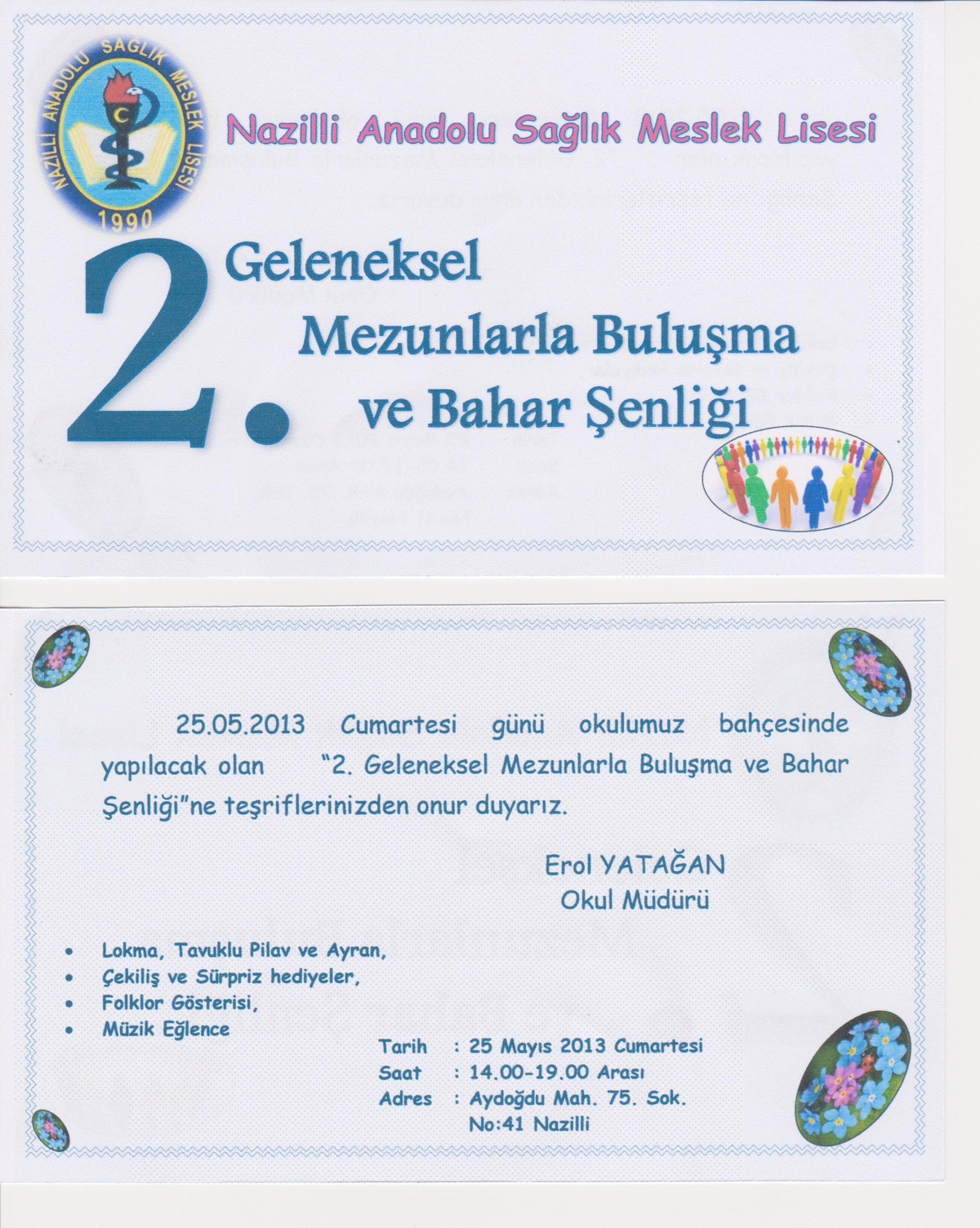 Sağlık Meslek Lisesi Mezunları 2. Kez Buluşuyor