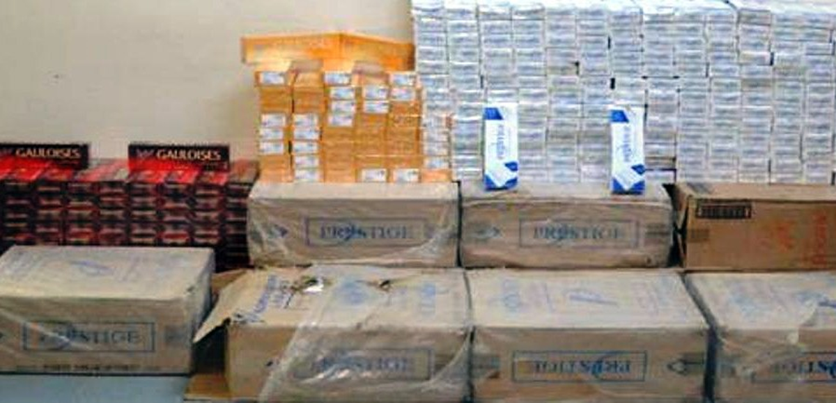 Suriye Sınırında Kaçak Sigara Avı