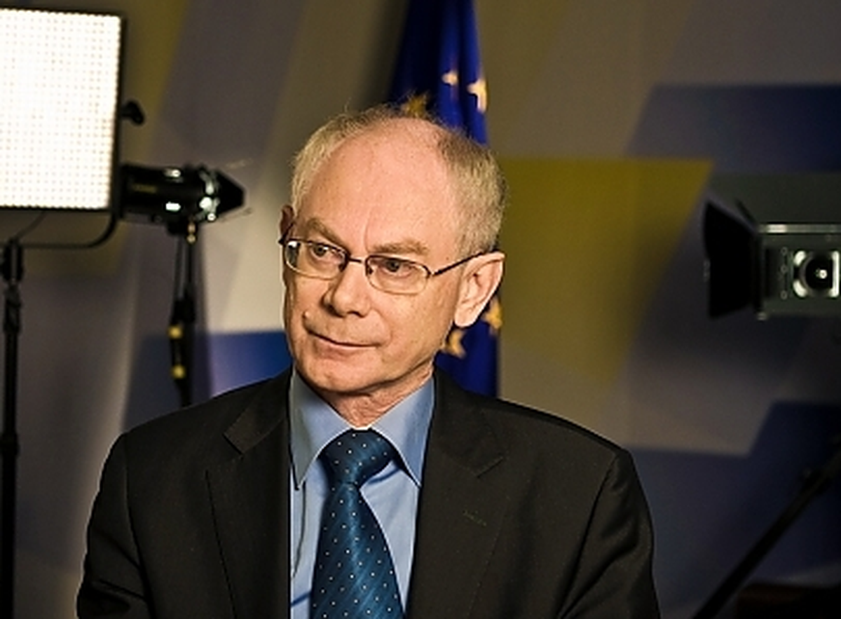AB Konseyi Başkanı Rompuy Ankara\'da