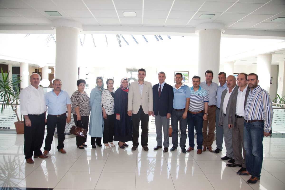 AK Parti Sakarya İlçe Teşkilatlarından Satso\'ya Hayırlı Olsun Ziyareti