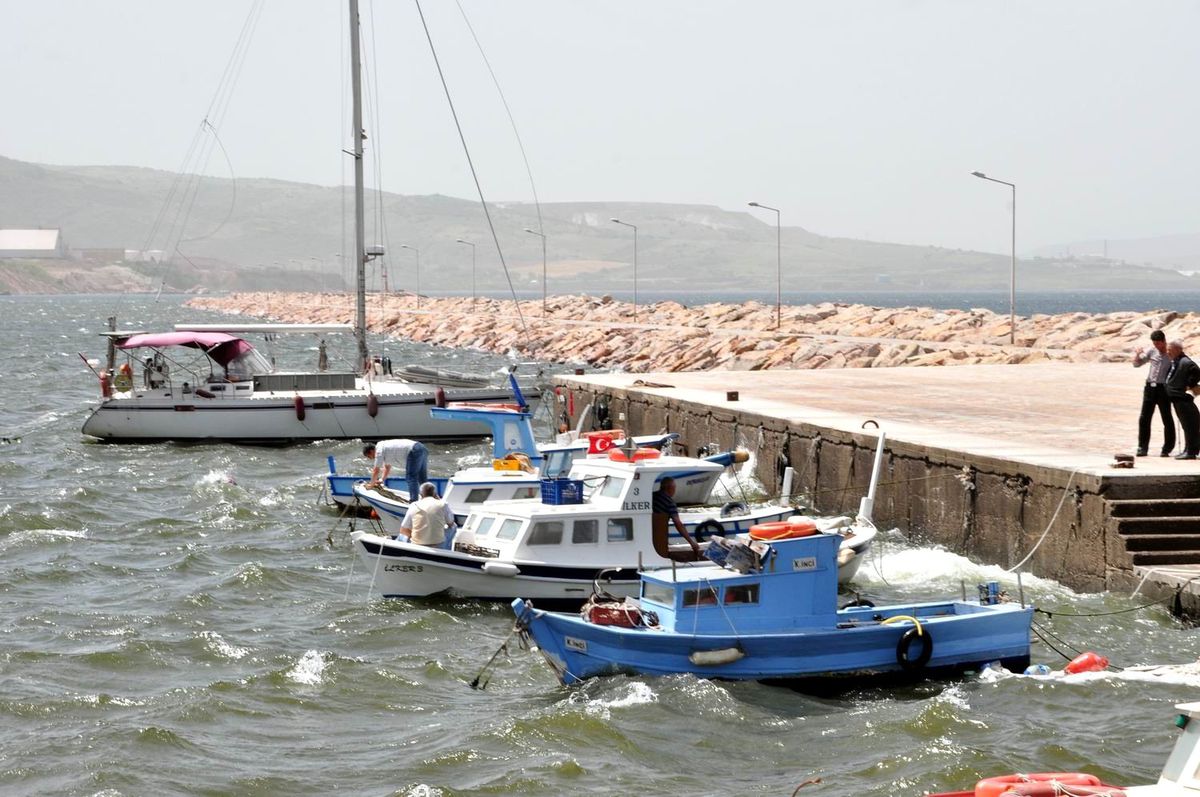 Bandırma\'da Lodos