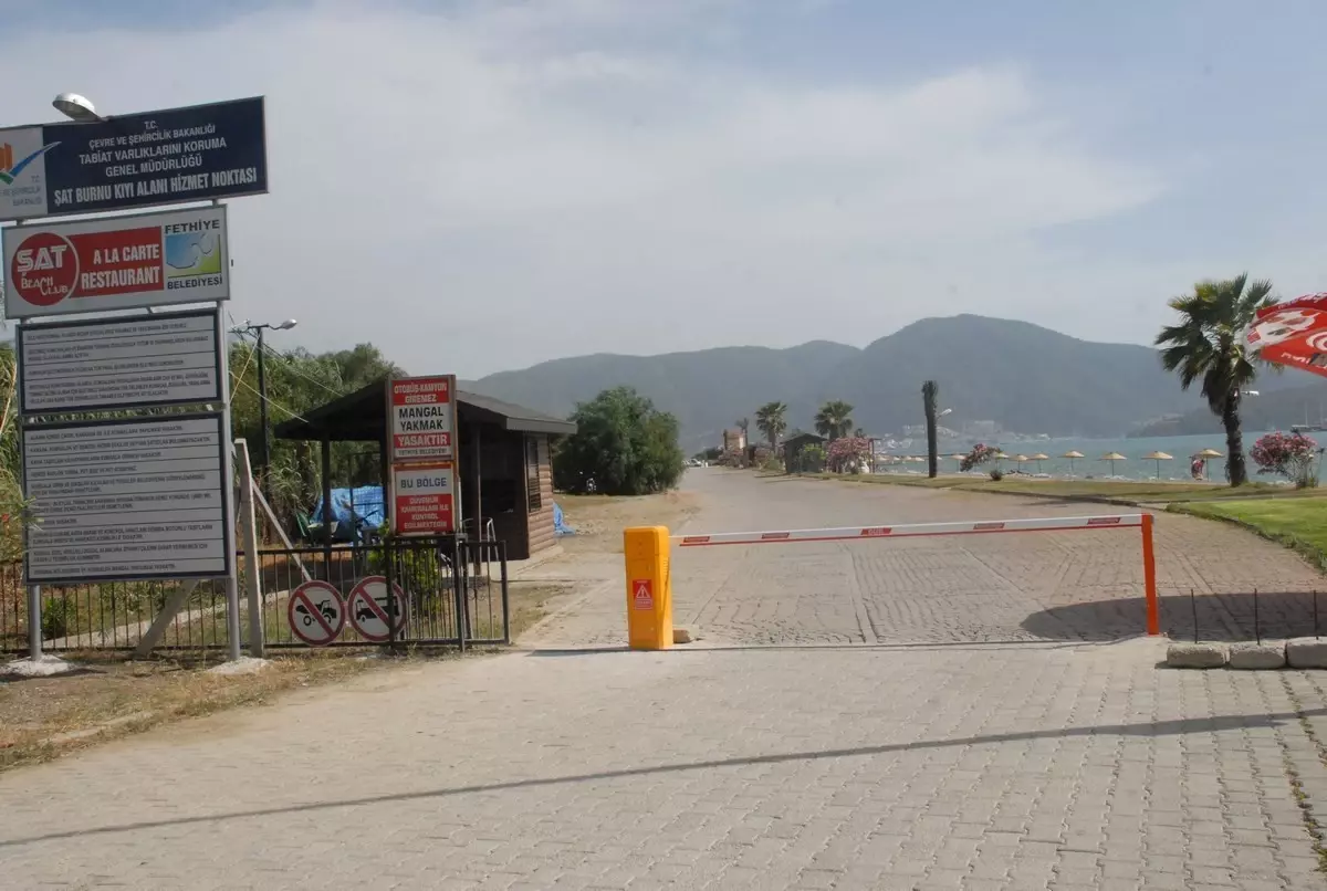 Çalış Şat Burnu\'na Giriş, Ücretli Hale Getirilince Halk Sosyal Medyada Tepki Gösterdi