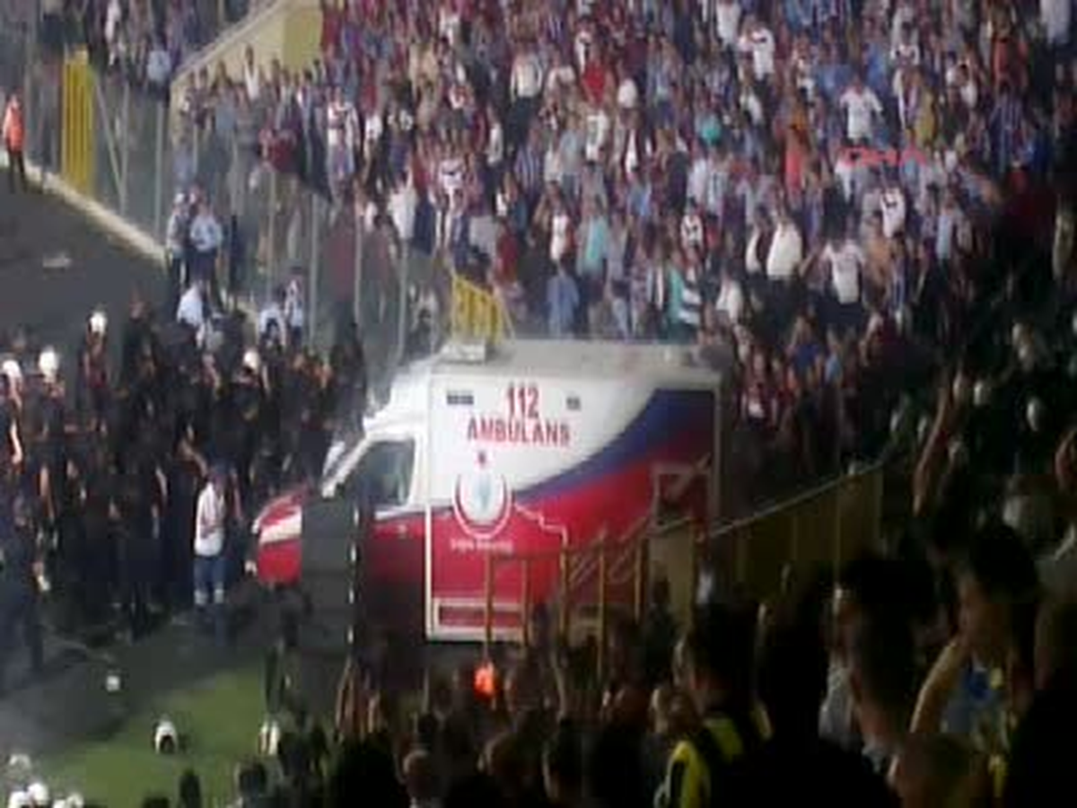 Final Maçındaki Olaylar Taraftar Kamerasında