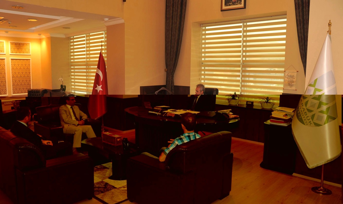 İha Zonguldak Bölge Müdürü\'nden Rektöre Ziyaret