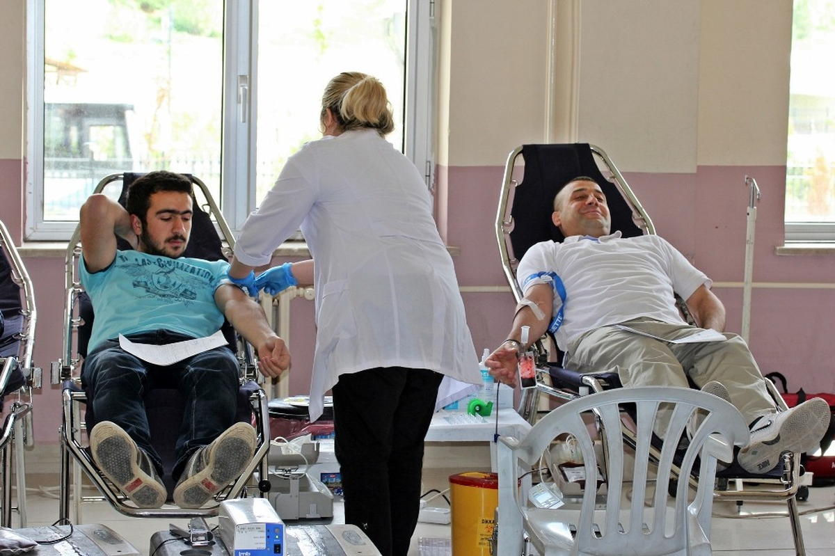 İlahiyat Fakültesi Öğrencilerinden Kan Bağışı Kampanyası