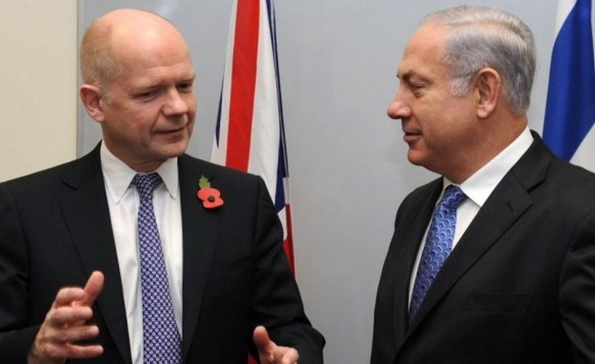 İngiltere Dışışleri Bakanı Hague, İsrail Başbakanı Netanyahu ile Görüştü