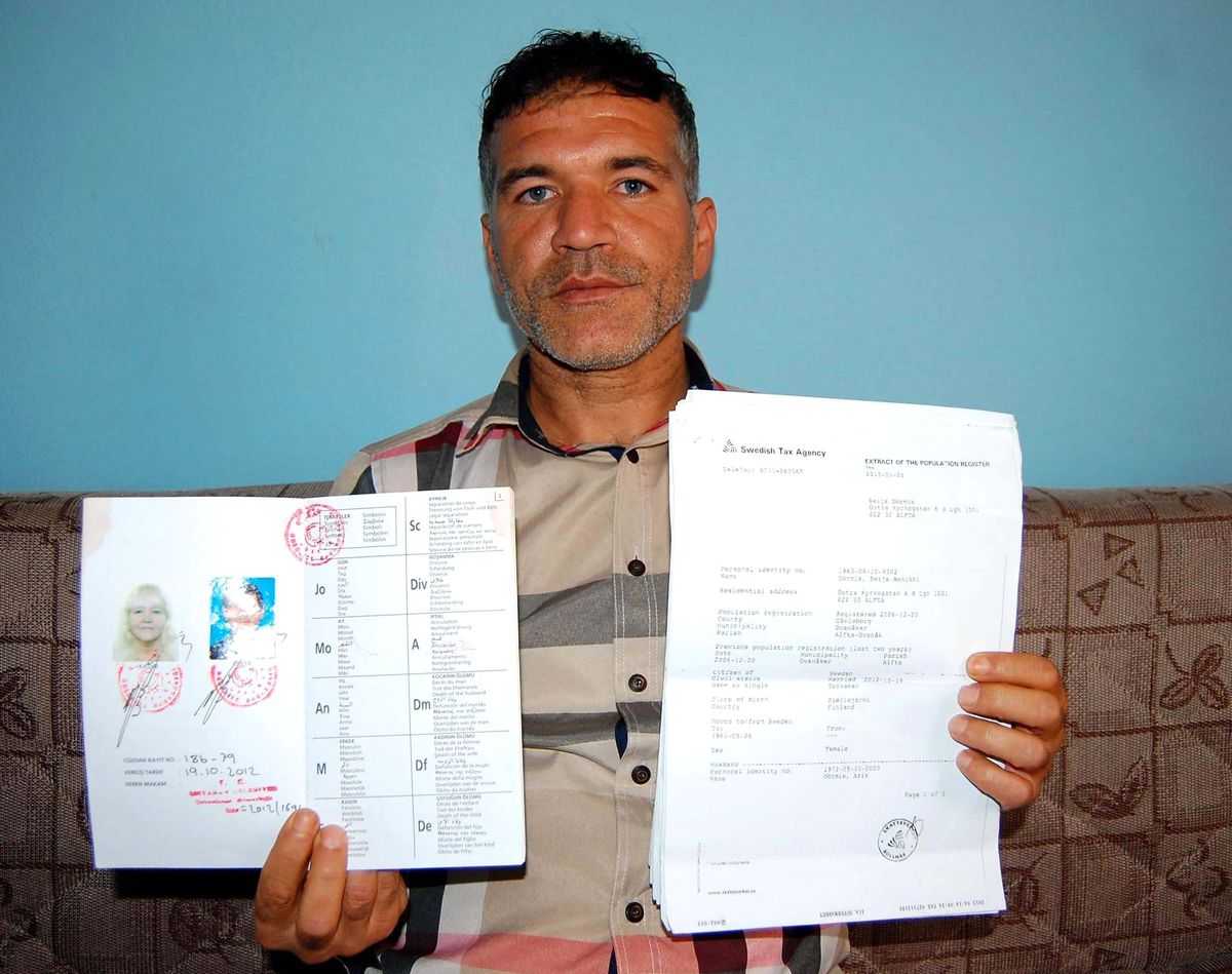 İsveç\'teki Eşinin Yanına Gidemiyor