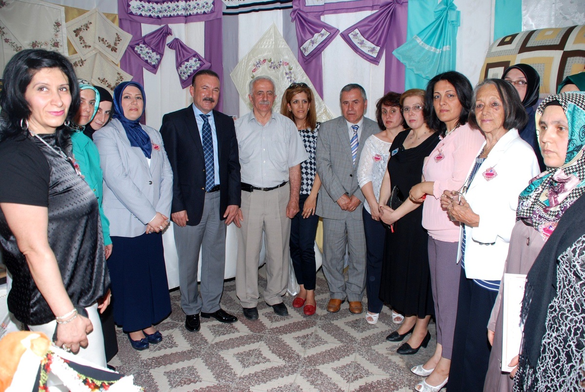 İzmek Kursiyerlerinin El Emekleri Görücüye Çıktı