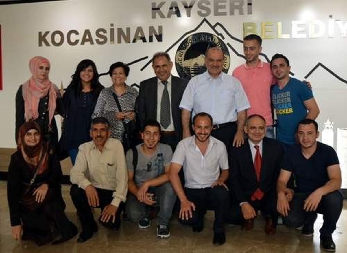 Kocasinan\'a Kudüs\'ten Misafir Geldi