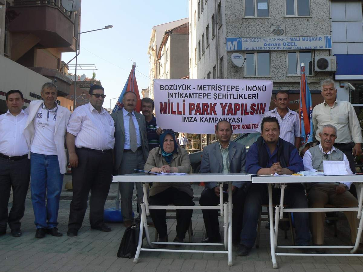 Milli Tarihi Park İmza Kampanyasına Yoğun İlgi