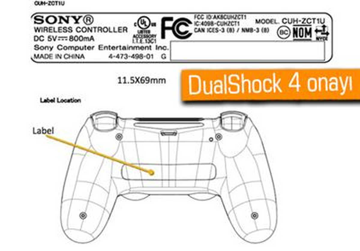 Playstation 4 Kontrolörü Onay Aldı