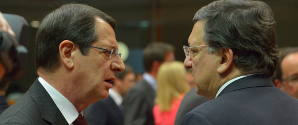 Rum Lider Anastasiadis, Barroso ile Görüştü