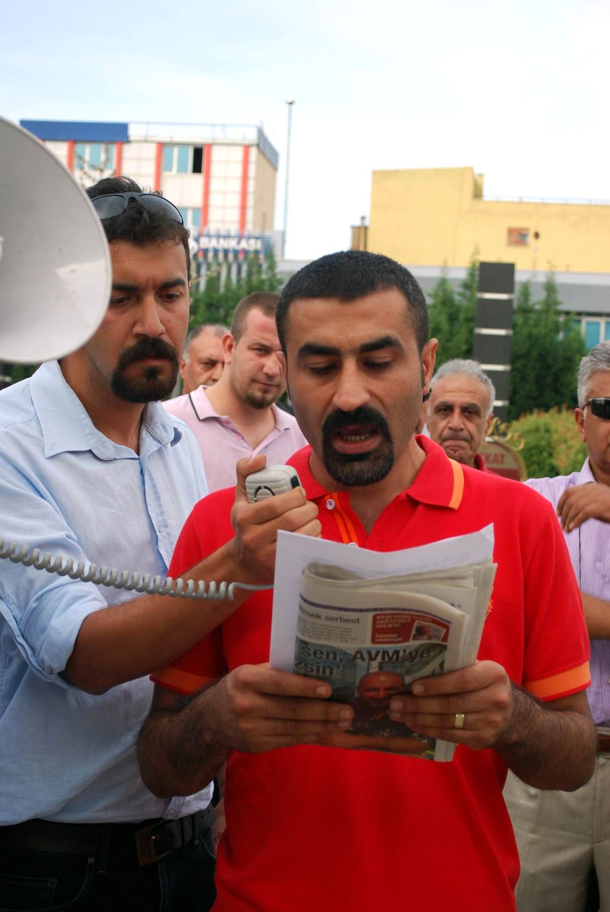 Salihli\'de Reyhanlı Protestosu