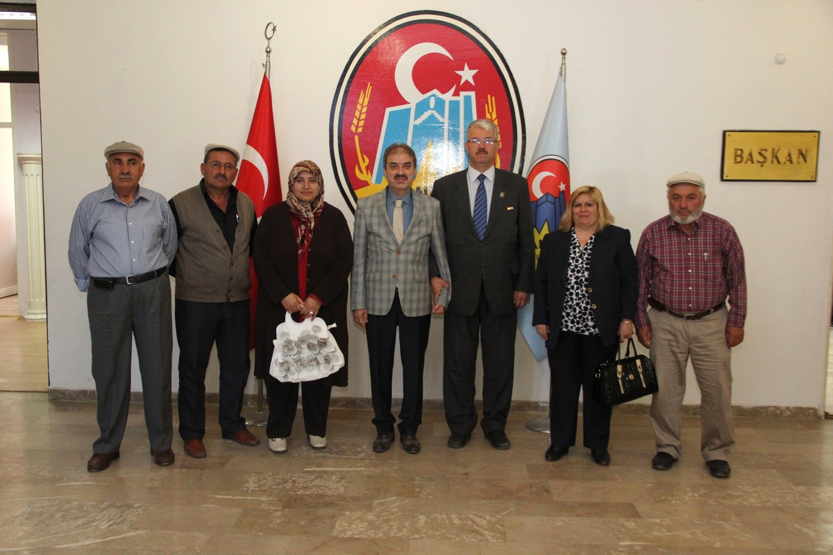 Şehit ve Gazi Aileleri Dayanışma Derneğinden Başkan Dinç'e Ziyaret