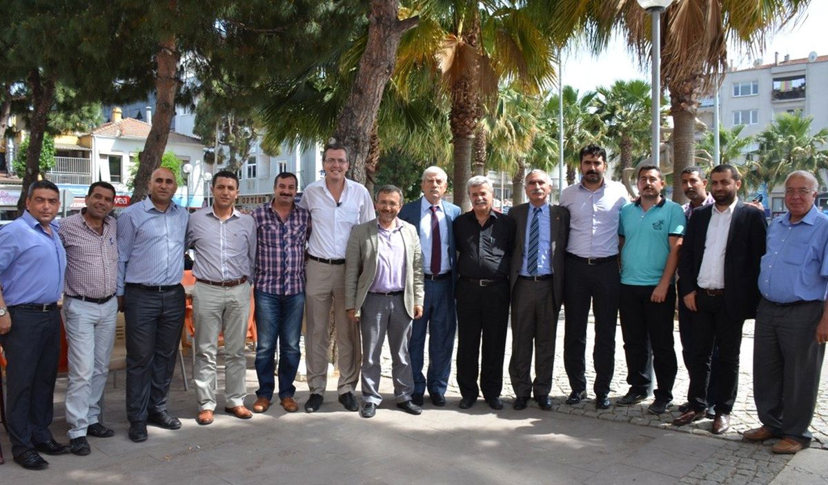 Sendika Temsilcilerinden Başkan Özgüven\'e Ziyaret