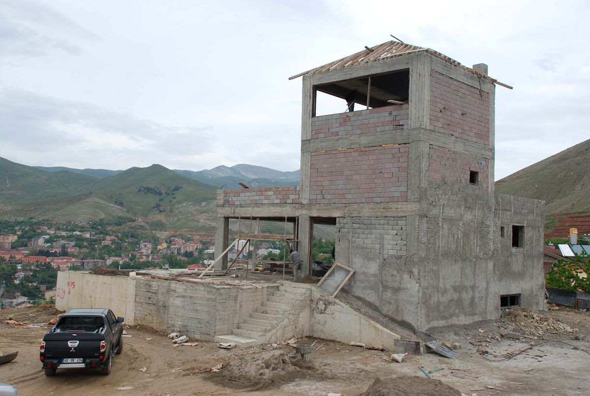 Seyir Terasının İnşaası Devam Ediyor
