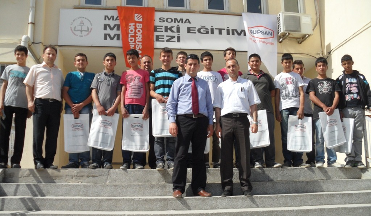 Soma Mesleki Eğitim Merkezi, Borusan Holding\'i Ağırladı