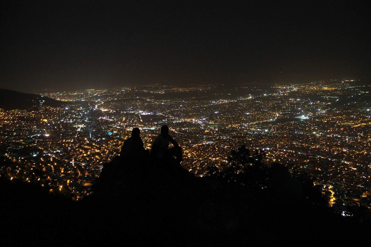Teamsahlar Trekking Grubundan Gece Yürüyüşü
