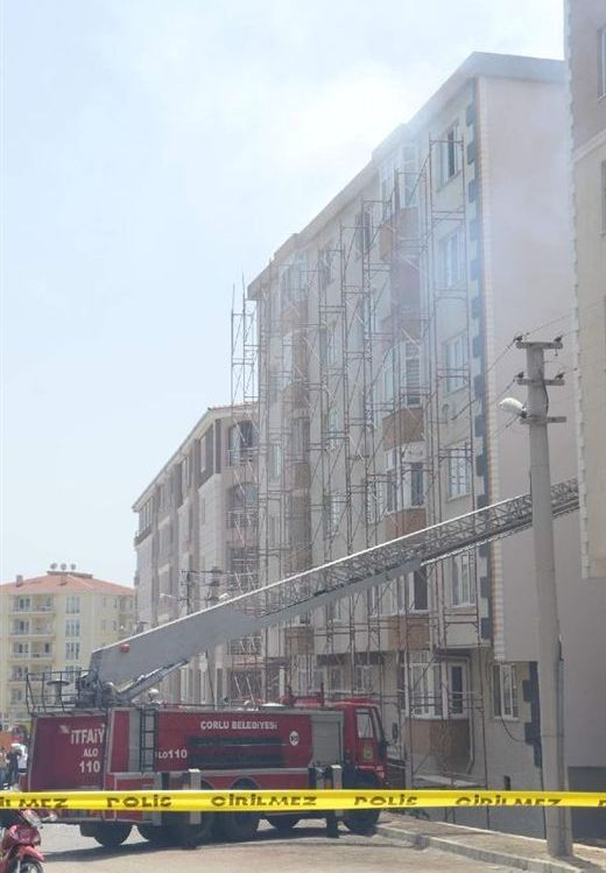 Tekirdağ\'da Yangın