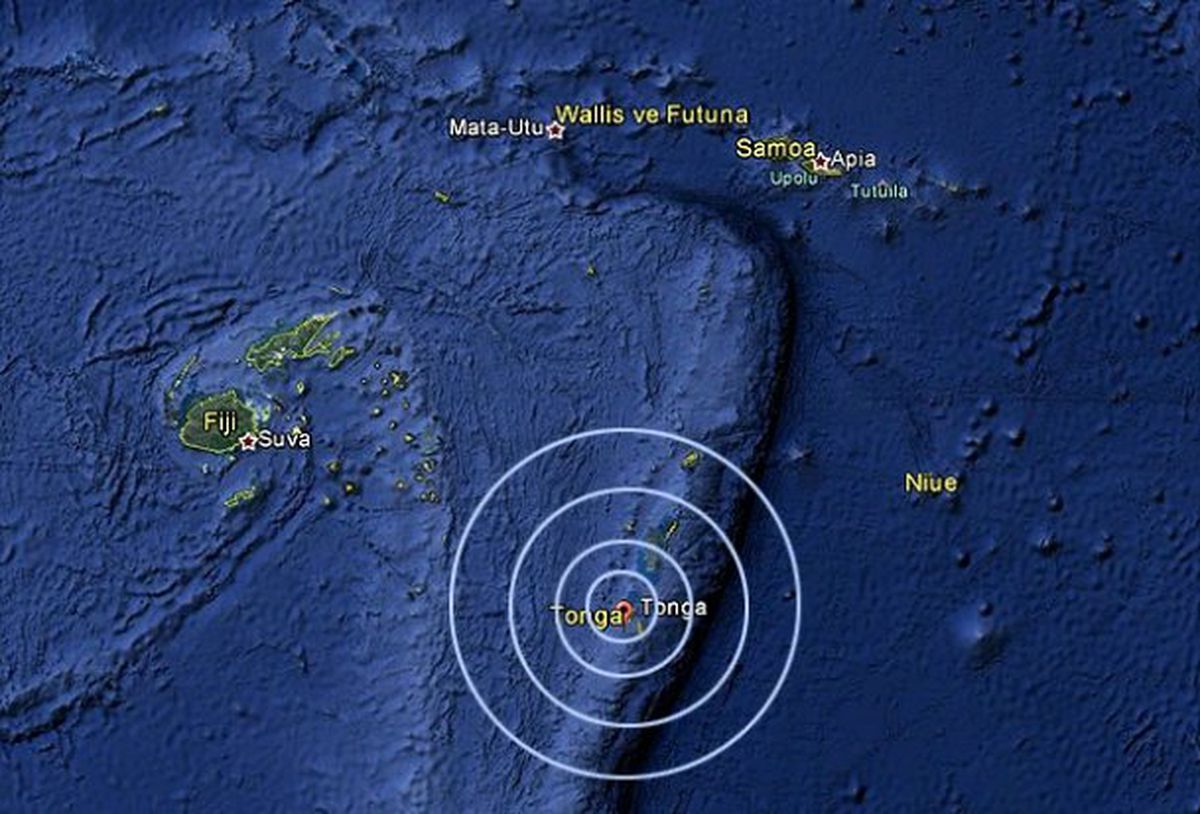 Tonga\'da 7,4 Büyüklüğünde Deprem